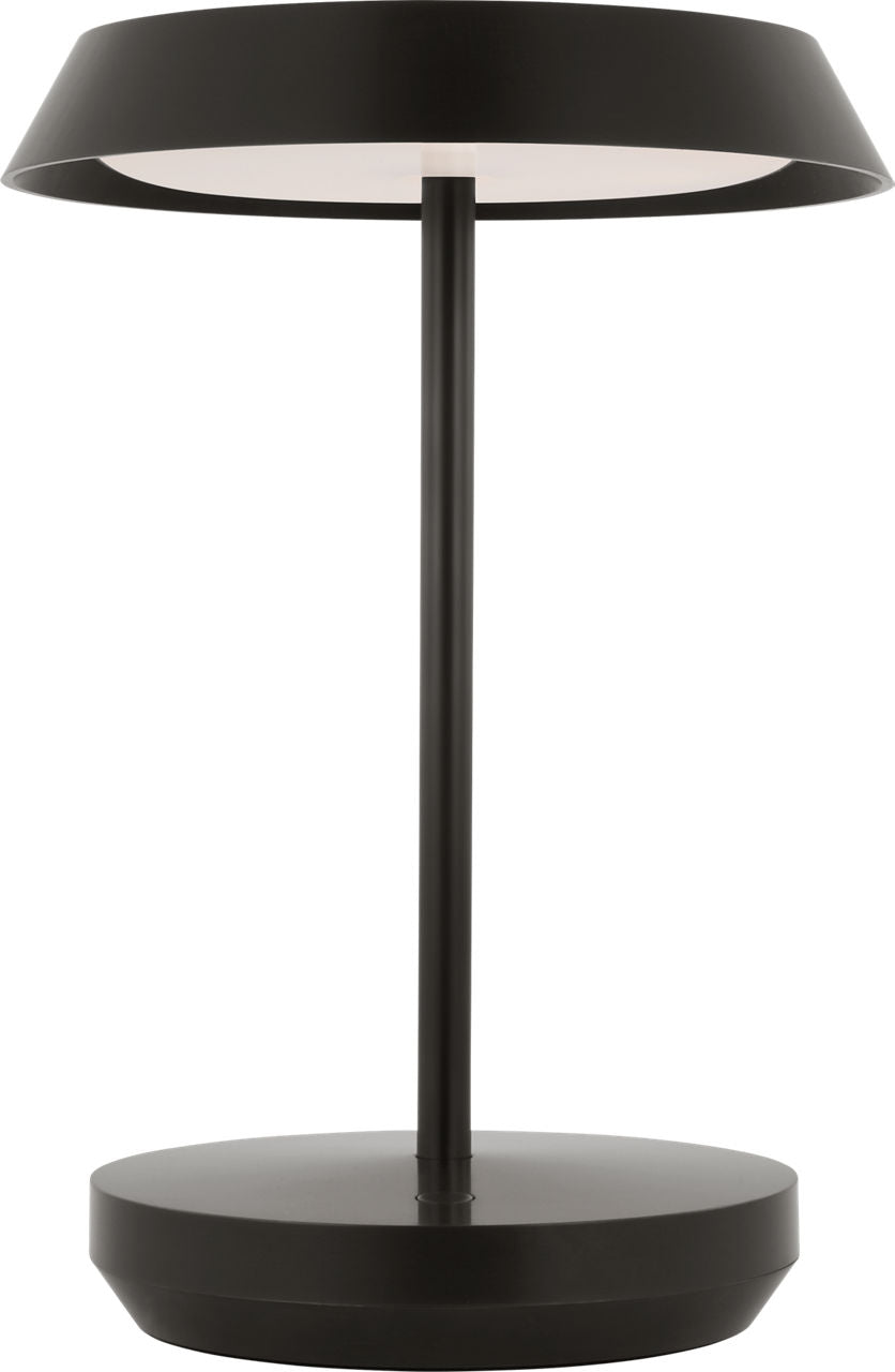 Visual Comfort Modern Collection - SLTB53227BZ - Tepa Short Accent Rechargeable Table Lamp - Tepa - Bronze