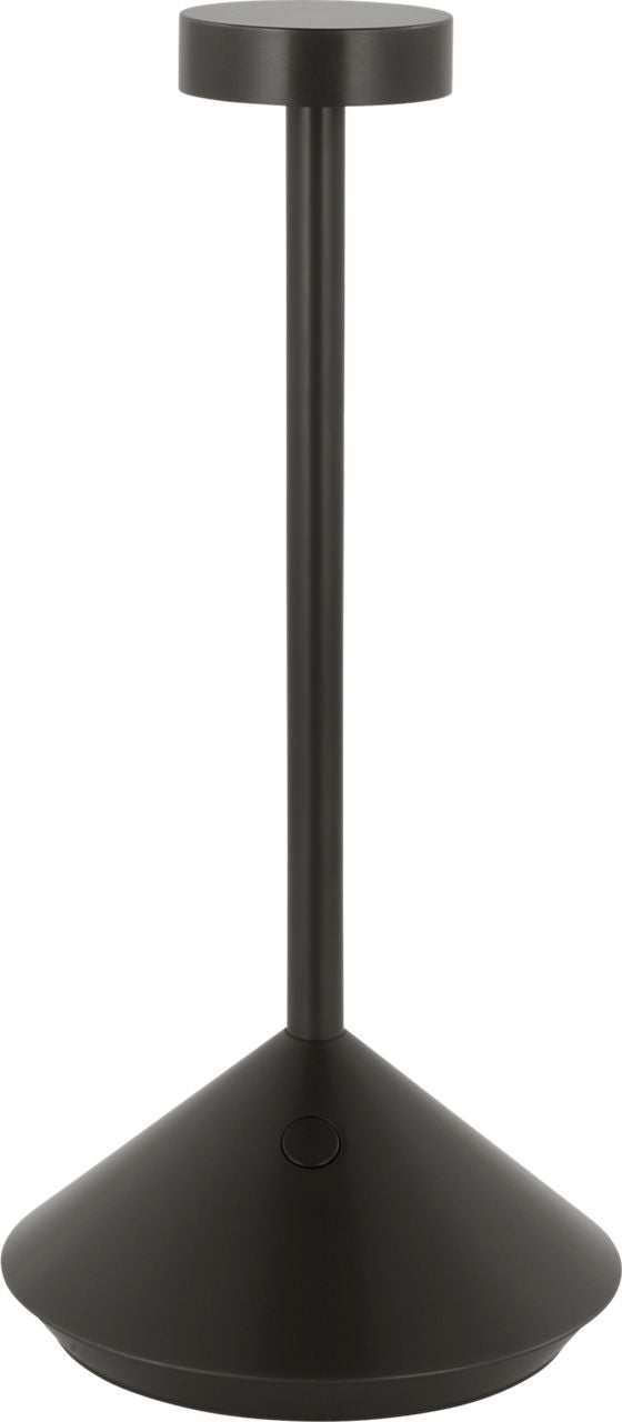 Visual Comfort Modern Collection - SLTB53327BZ - Moneta Short Accent Rechargeable Table Lamp - Moneta - Bronze