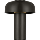 Visual Comfort Modern Collection - SLTB62127BZ - Louver 9 Rechargeable Table Lamp - Louver - Bronze
