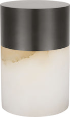 Visual Comfort Modern Collection - SLTB66927BZALB - Caspe Alabaster 6 Rechargeable Table Lamp - Caspe - Bronze