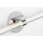 Meuble-lavabo rond Reiya SLV84327CHCA de la collection moderne Visual Comfort