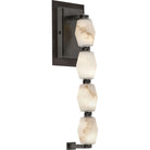 Visual Comfort Modern Collection SLWS54627ALBBZ Collier Alabaster Sconce