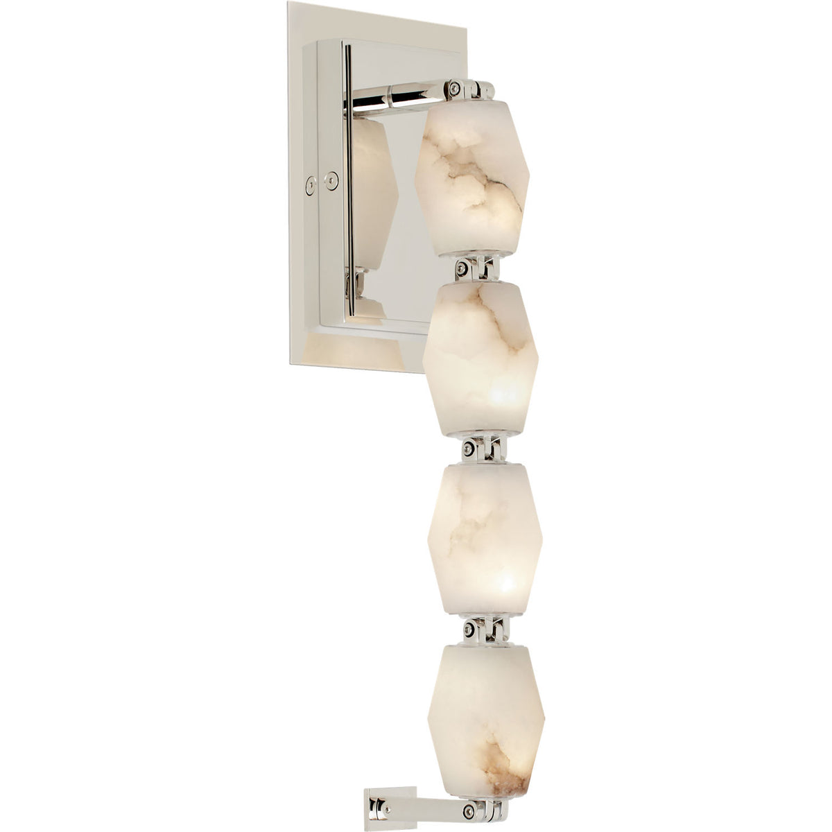 Visual Comfort Modern Collection SLWS54627ALBN Collier Alabaster Sconce
