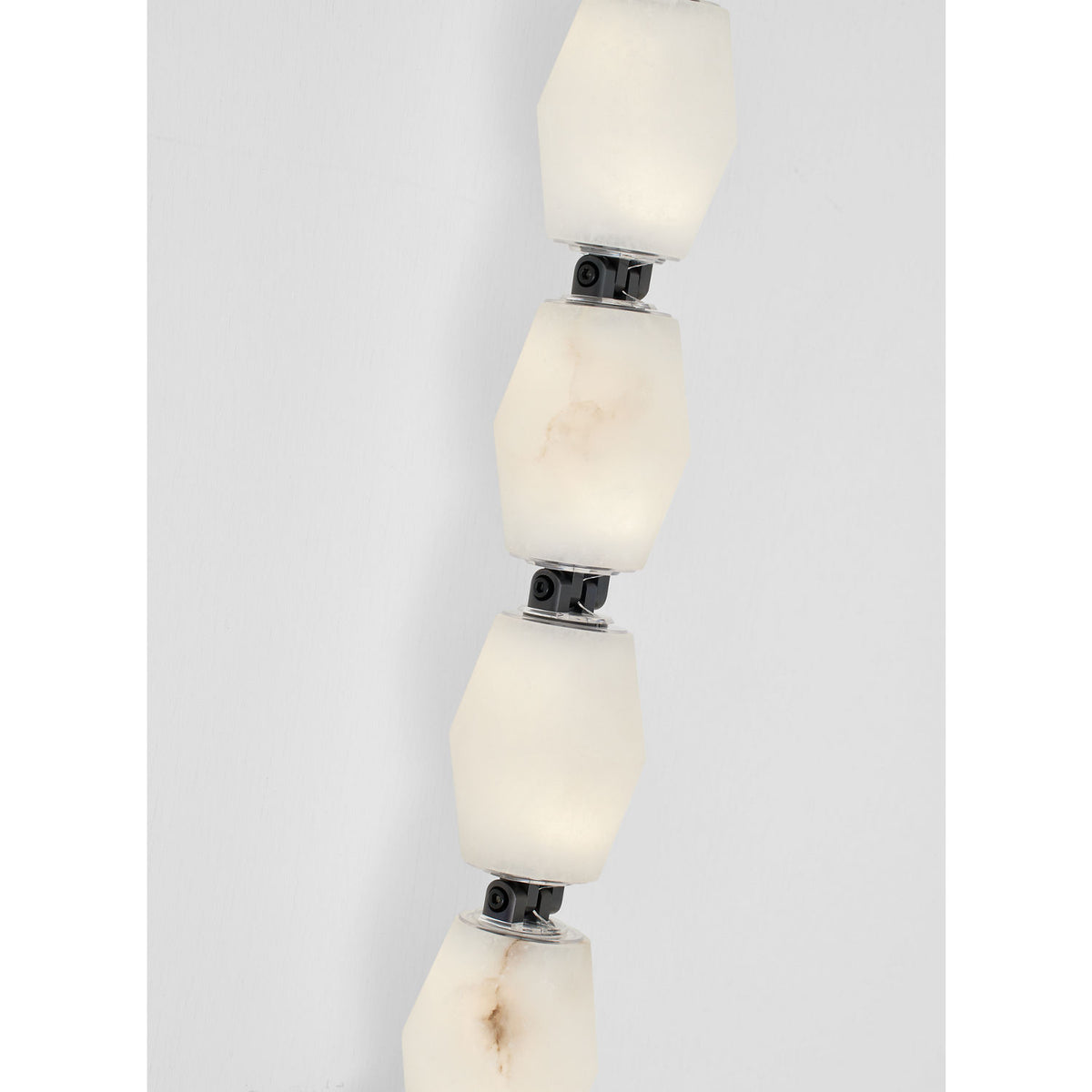 Visual Comfort Modern Collection SLWS54727ALBBZ Collier Alabaster Sconce