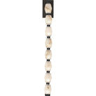 Visual Comfort Modern Collection SLWS54727ALBBZ Collier Alabaster Sconce