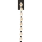 Visual Comfort Modern Collection SLWS54727ALBBZ Collier Alabaster Sconce