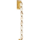 Visual Comfort Modern Collection SLWS54727ALBHAB Collier Alabaster Sconce