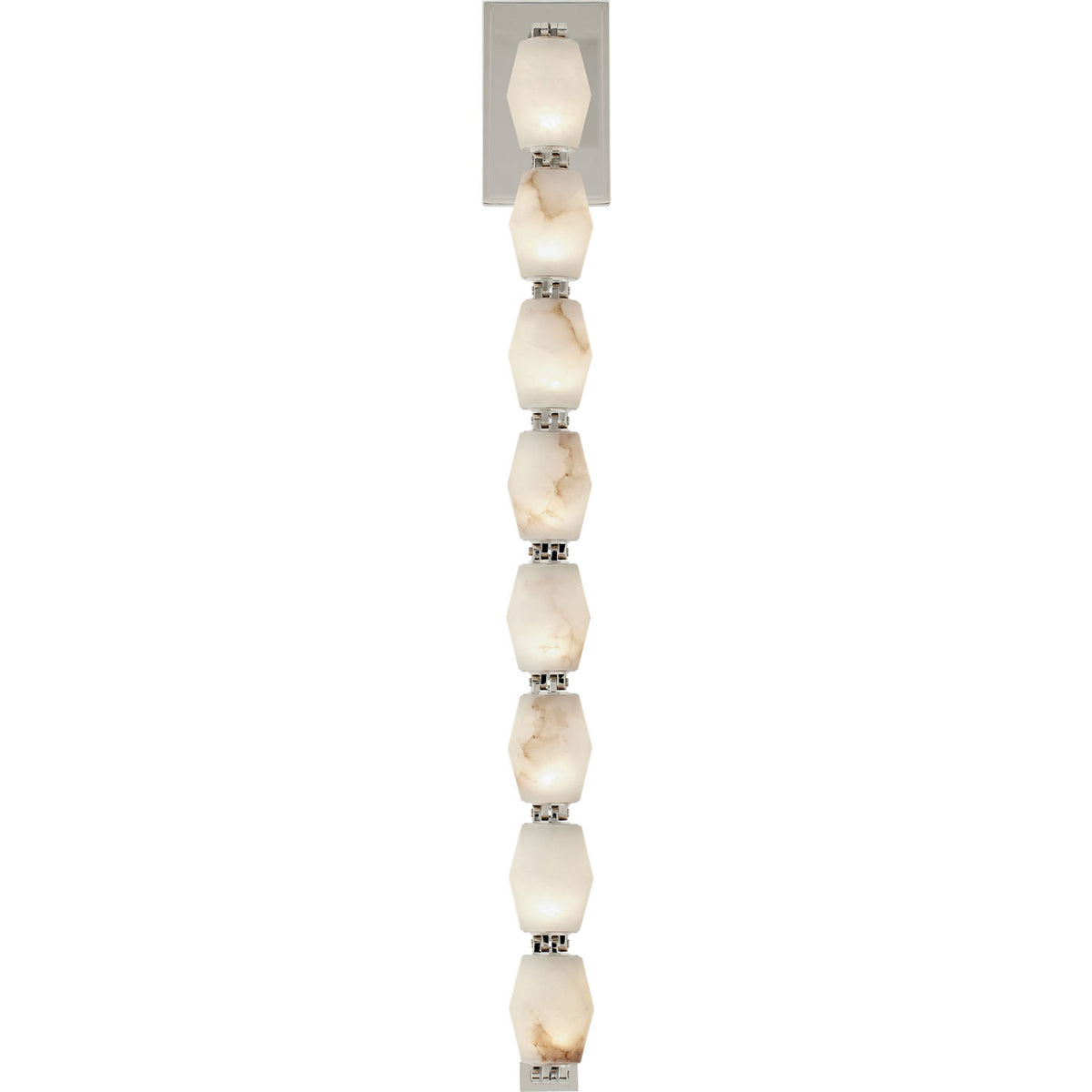 Visual Comfort Modern Collection SLWS54727ALBN Collier Alabaster Sconce