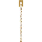 Visual Comfort Modern Collection SLWS54827ALBHAB Collier Alabaster Sconce