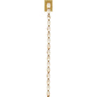 Visual Comfort Modern Collection SLWS54927ALBHAB Collier Alabaster Sconce