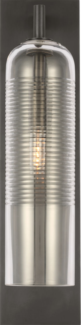Visual Comfort Modern Collection - SLWS642BZCG - Leano 17 Sconce - Leano - Bronze