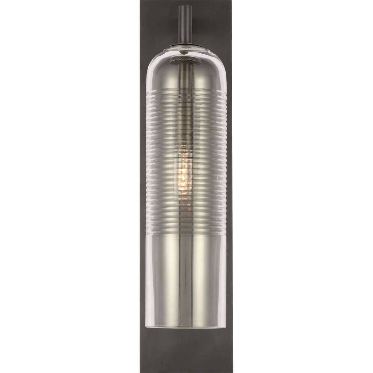 Visual Comfort Modern Collection - SLWS642BZCG - Leano 17 Sconce - Leano - Bronze