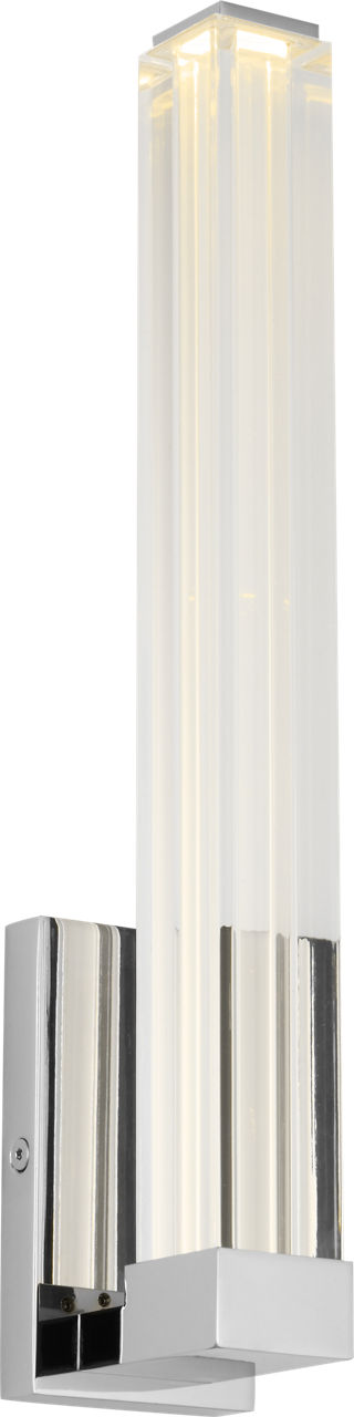 Collection Visual Comfort Modern - SLWS84927CHCA - Applique carrée Reiya 13 - Reiya - Chrome