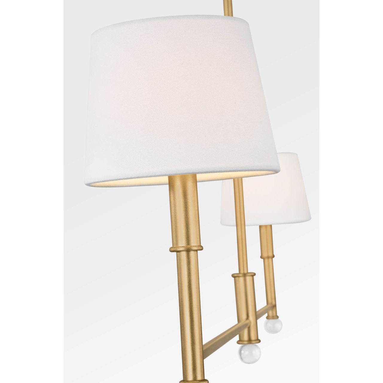 Visual Comfort Studio Collection AC1182GD Greard Linear Chandelier in Gild