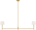 Collection Studio Visual Comfort AC1182GD Greard Linear Suspendu en or