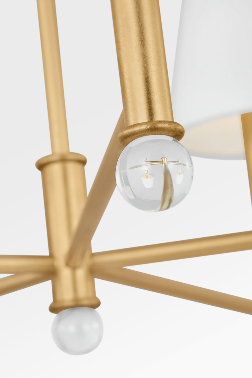 Visual Comfort Studio Collection AC1195GD Greard Chandelier in Gild