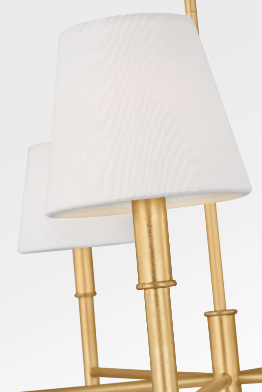 Visual Comfort Studio Collection AC1195GD Greard Chandelier in Gild