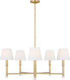 Visual Comfort Studio Collection AC1195GD Greard Chandelier in Gild