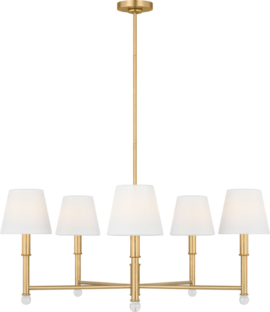 Visual Comfort Studio Collection AC1195GD Greard Chandelier in Gild