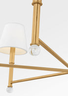 Visual Comfort Studio Collection AC1206GD Greard Chandelier in Gild