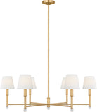 Visual Comfort Studio Collection AC1206GD Greard Chandelier in Gild