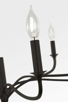 Visual Comfort Studio Collection AC1218AI Chatsworth Chandelier in Aged Iron