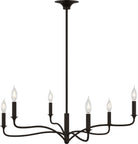 Visual Comfort Studio Collection AC1226AI Chatsworth Chandelier in Aged Iron