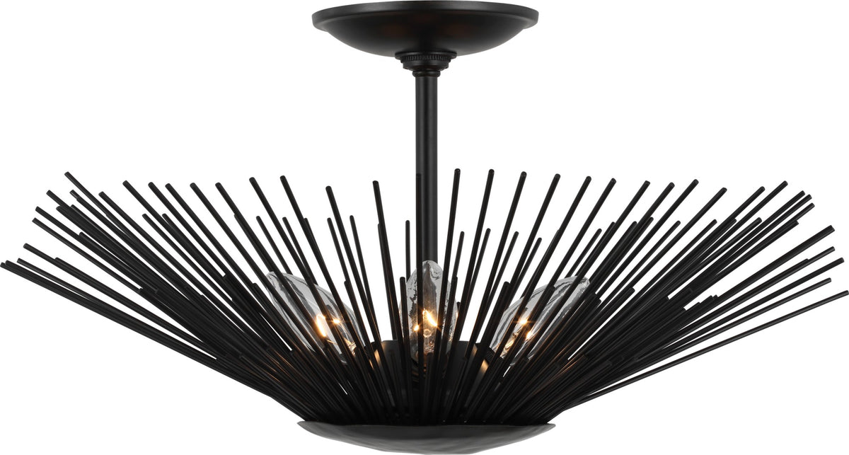 Visual Comfort Studio Collection AF1083AI Helios Semi-Flush Mount