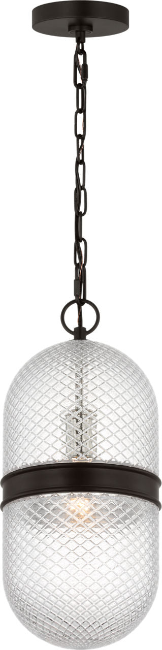 Visual Comfort Studio Collection AP1291AI Lucinda Pendant in Aged Iron