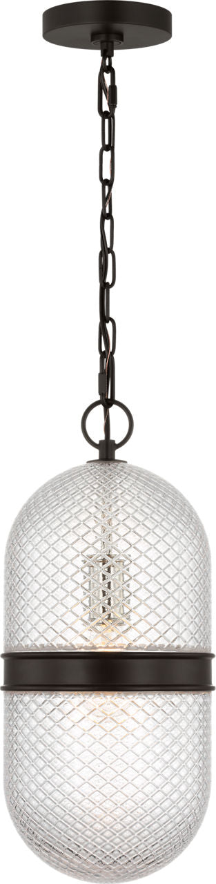 Visual Comfort Studio Collection AP1291AI Lucinda Pendant in Aged Iron