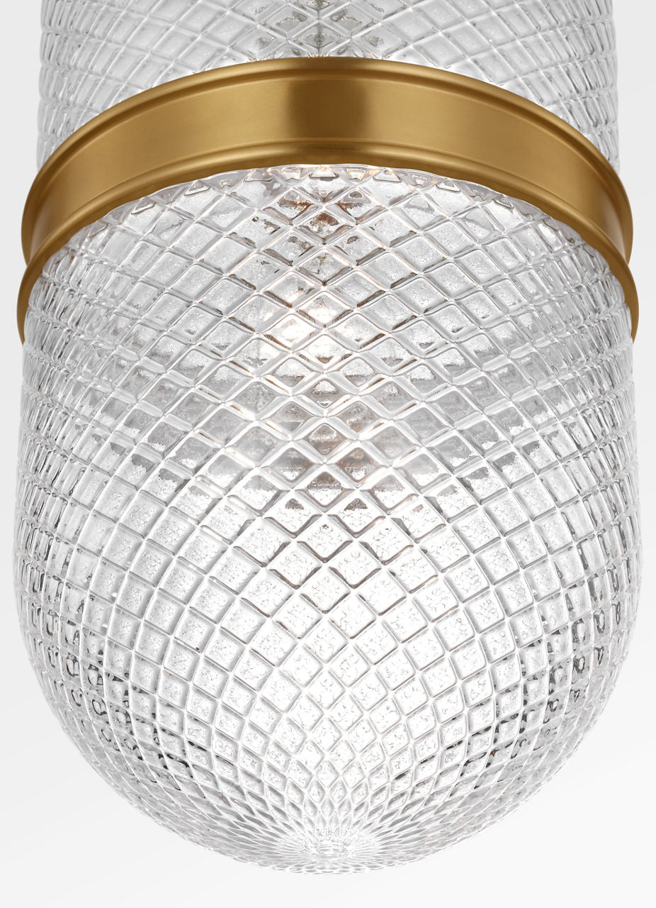 Visual Comfort Studio Collection AP1291BBS Lucinda Pendant in Burnished Brass