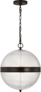 Visual Comfort Studio Collection AP1303AI Lucinda Pendant in Aged Iron