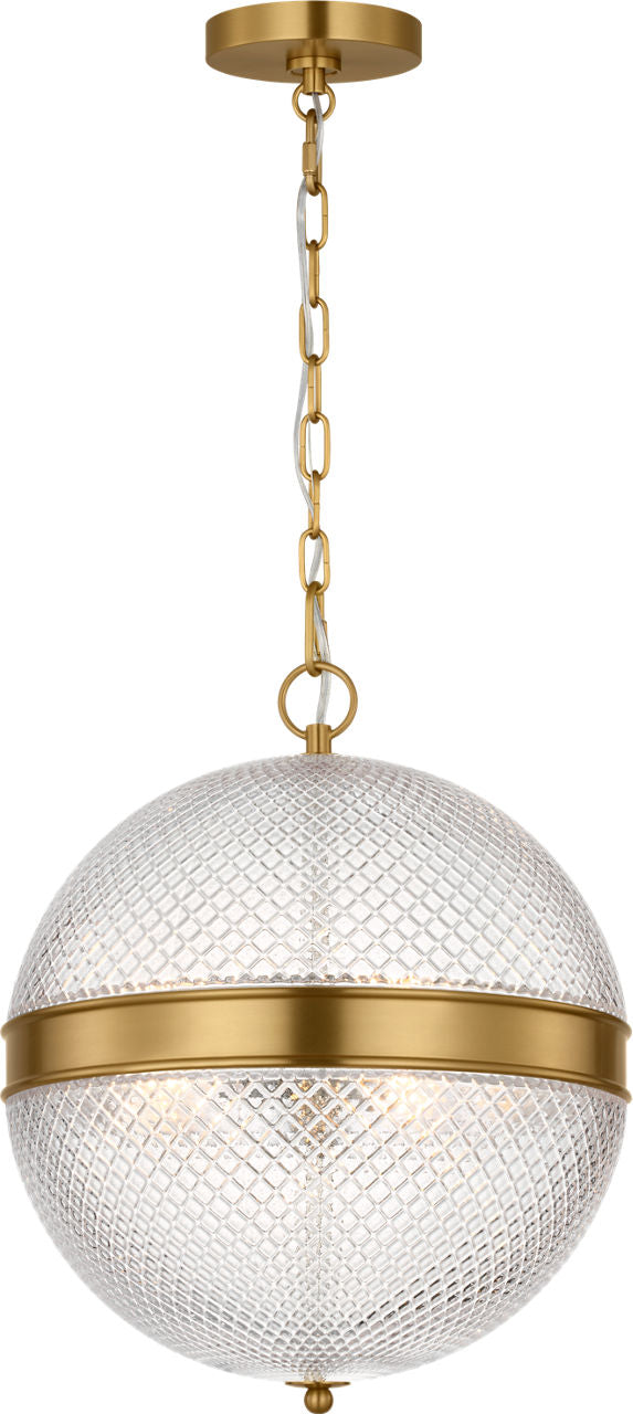 Visual Comfort Studio Collection AP1303BBS Lucinda Pendant in Burnished Brass