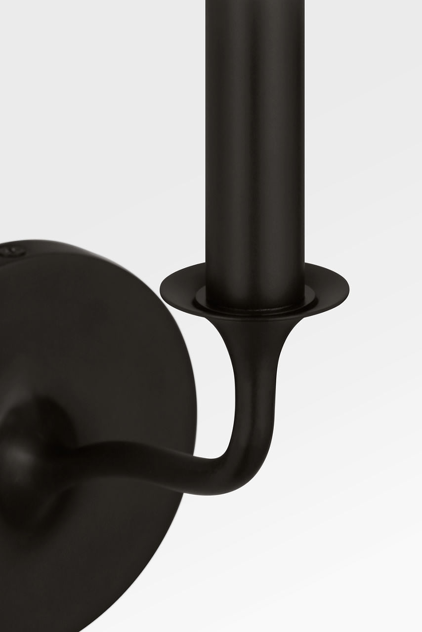 Visual Comfort Studio Collection AW1231AI Chatsworth Sconce in Aged Iron