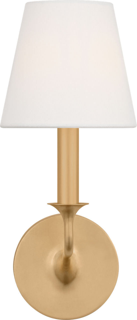 Visual Comfort Studio Collection AW1231GD Chatsworth Sconce in Gild