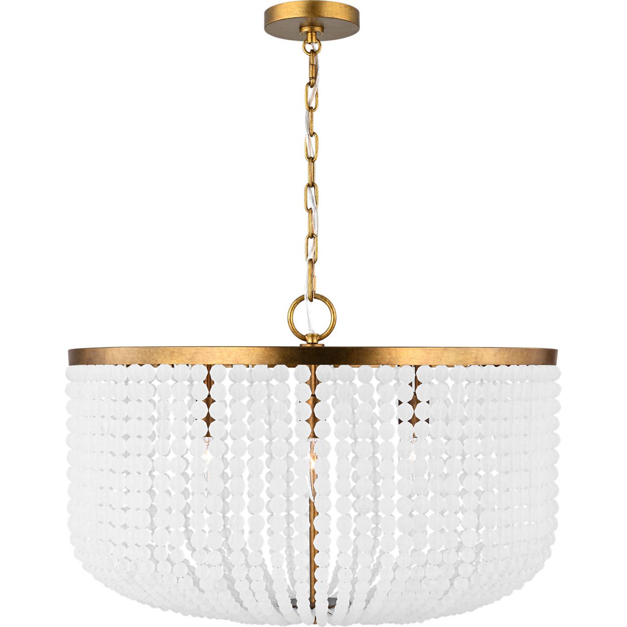 Confort visuel Studio Collection LXC1146VGD Bellecour Suspendu en dorure vintage