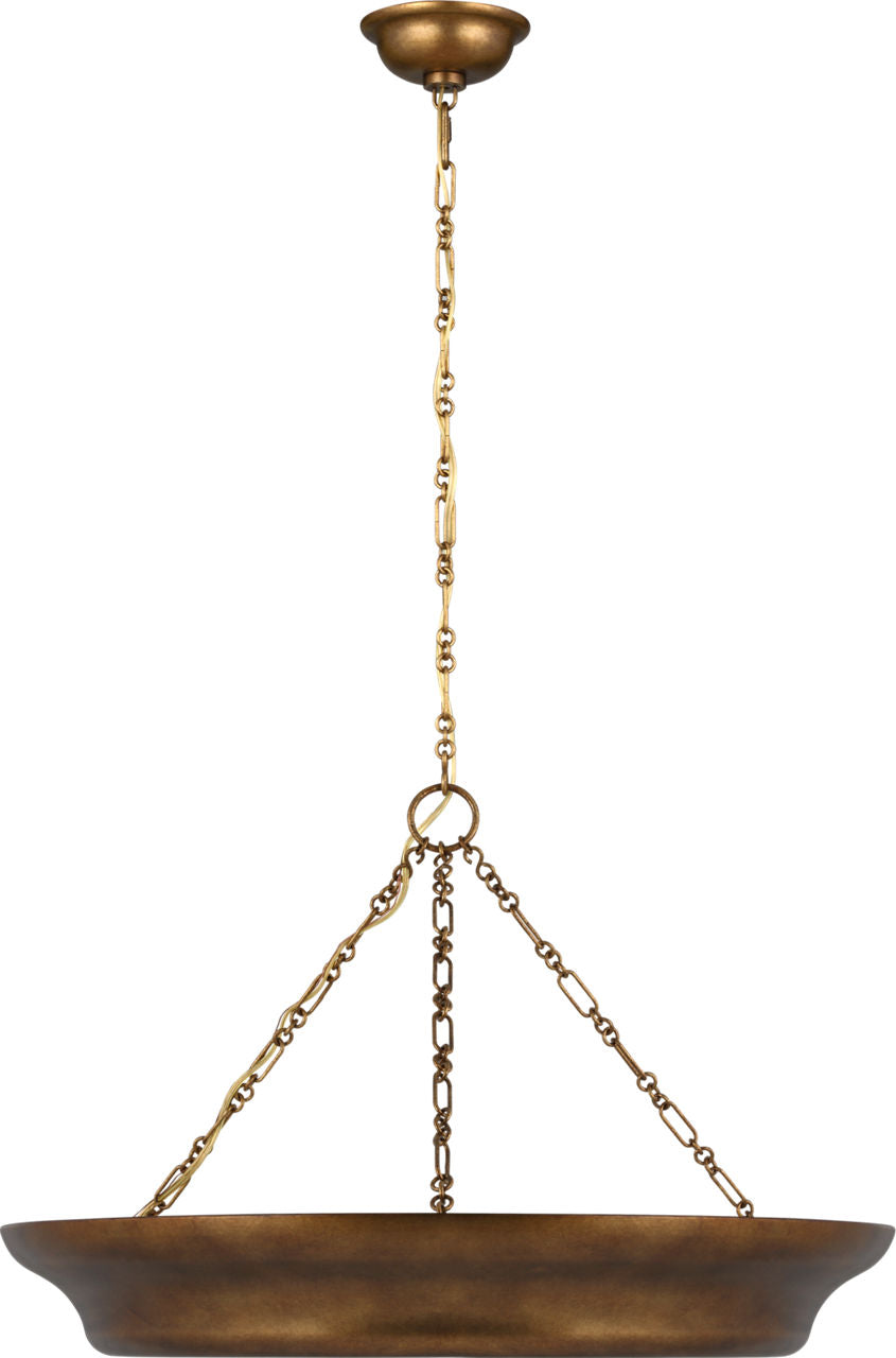 Collection Studio Visual Comfort LXC1174VGD Lenoir Suspendu en dorure vintage