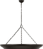 Visual Comfort Studio Collection LXC1186AI Lenoir Chandelier in Aged Iron
