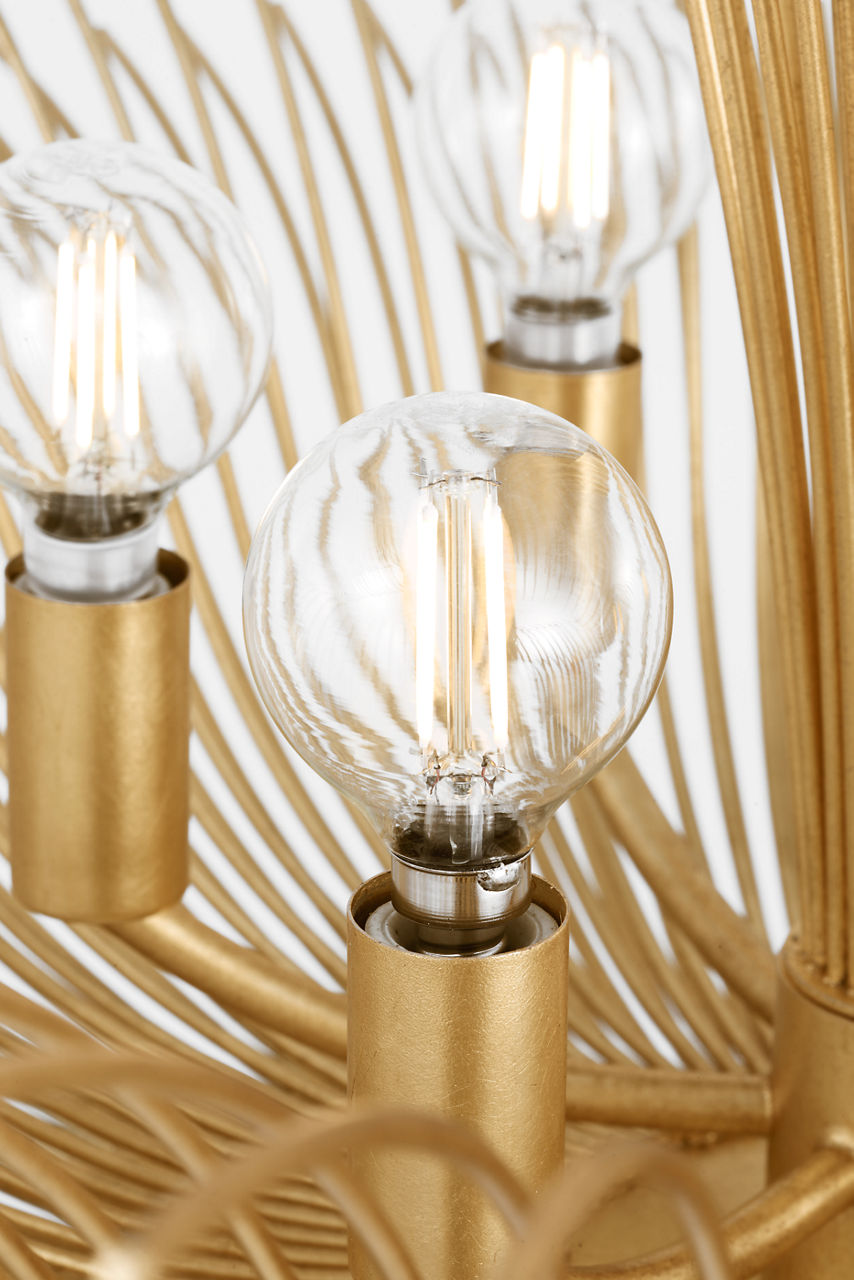 Visual Comfort Studio Collection LXC1196GD Dorelle Chandelier in Gild