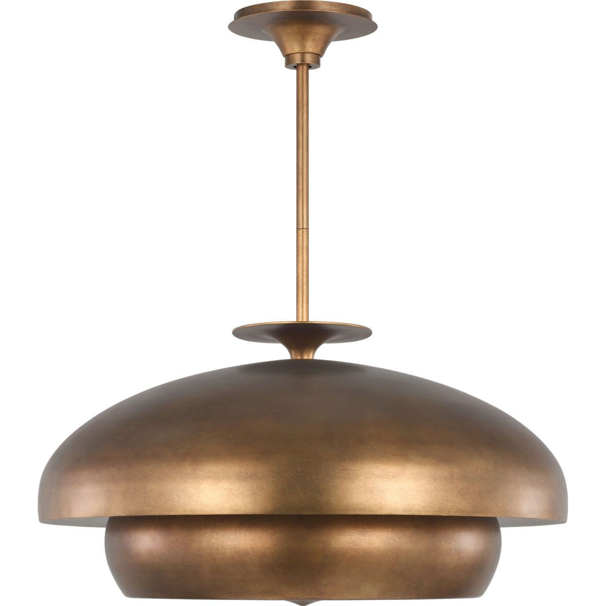 Visual Comfort Studio Collection LXC1208VGD Solene Pendant in Vintage Gild