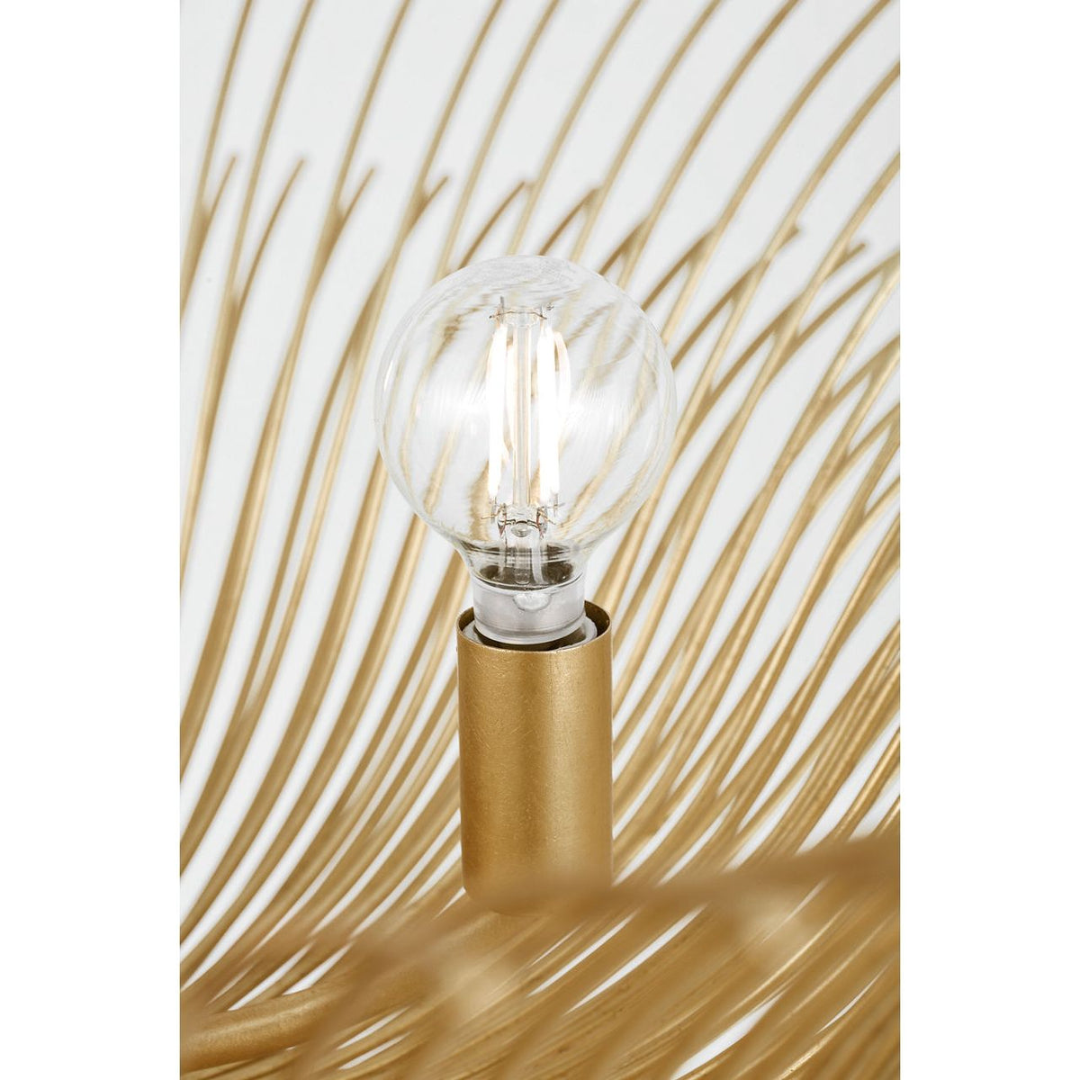 Visual Comfort Studio Collection LXF1024GD Dorelle Flush Mount in Gild