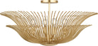 Collection Studio Visual Comfort LXF1024GD Dorelle Plafonnier en or