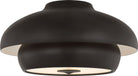 Visual Comfort Studio Collection LXF1031AI Solene Flush Mount in Aged Iron