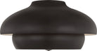 Visual Comfort Studio Collection LXF1031AI Solene Flush Mount in Aged Iron
