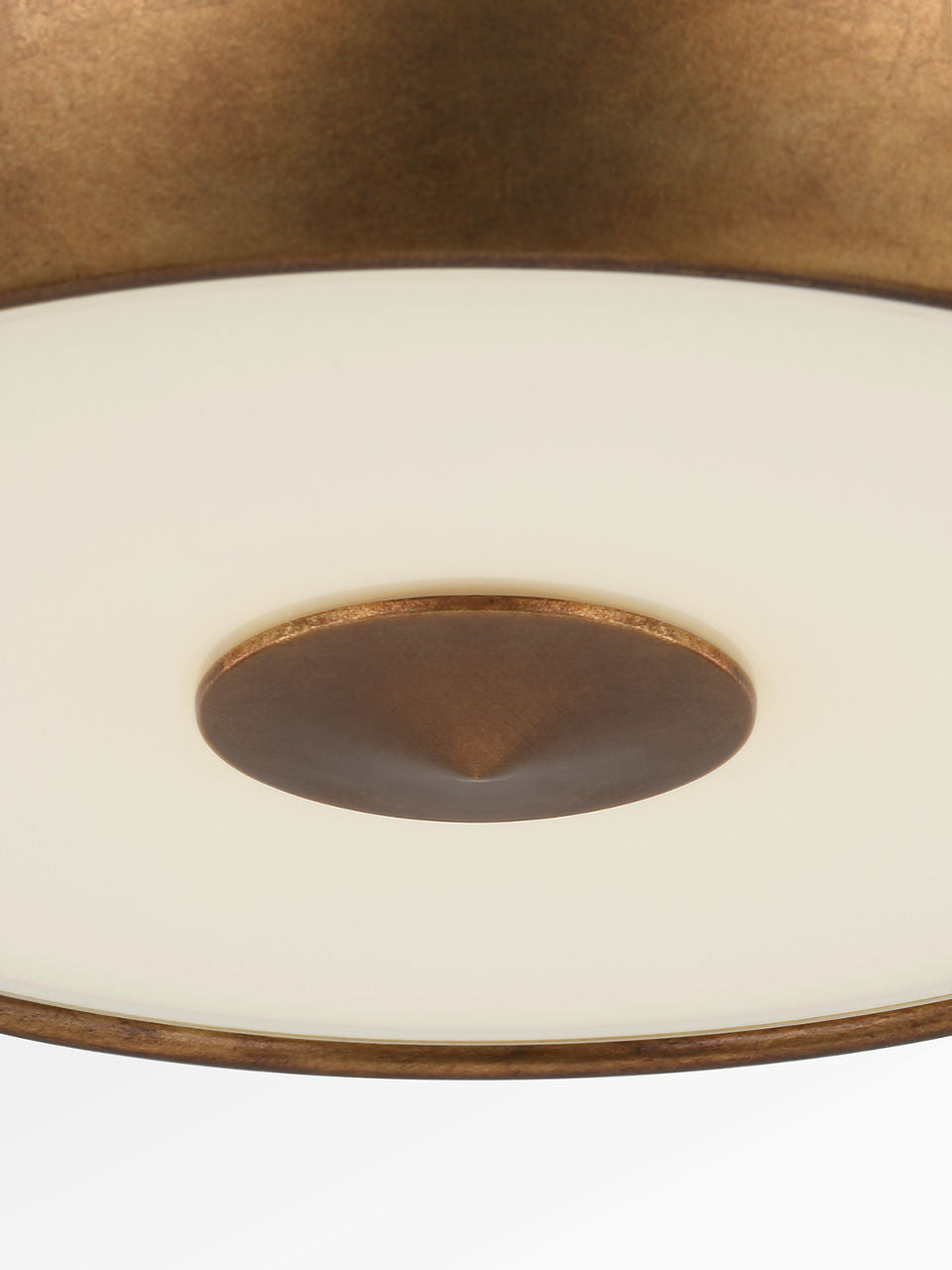 Visual Comfort Studio Collection LXF1031VGD Solene Flush Mount in Vintage Gild