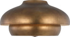 Visual Comfort Studio Collection LXF1031VGD Solene Flush Mount in Vintage Gild