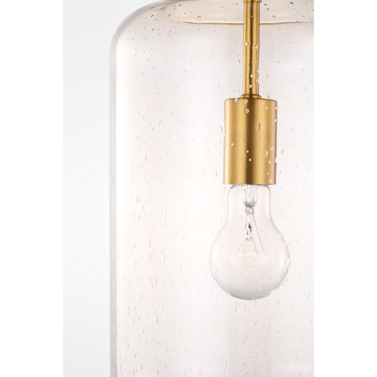 Confort visuel Studio Collection LXP1061BBS Nodier Suspension en laiton bruni