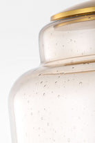 Confort visuel Studio Collection LXP1061BBS Nodier Suspension en laiton bruni