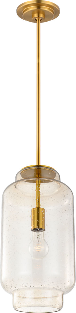 Visual Comfort Studio Collection LXP1061BBS Nodier Pendant in Burnished Brass