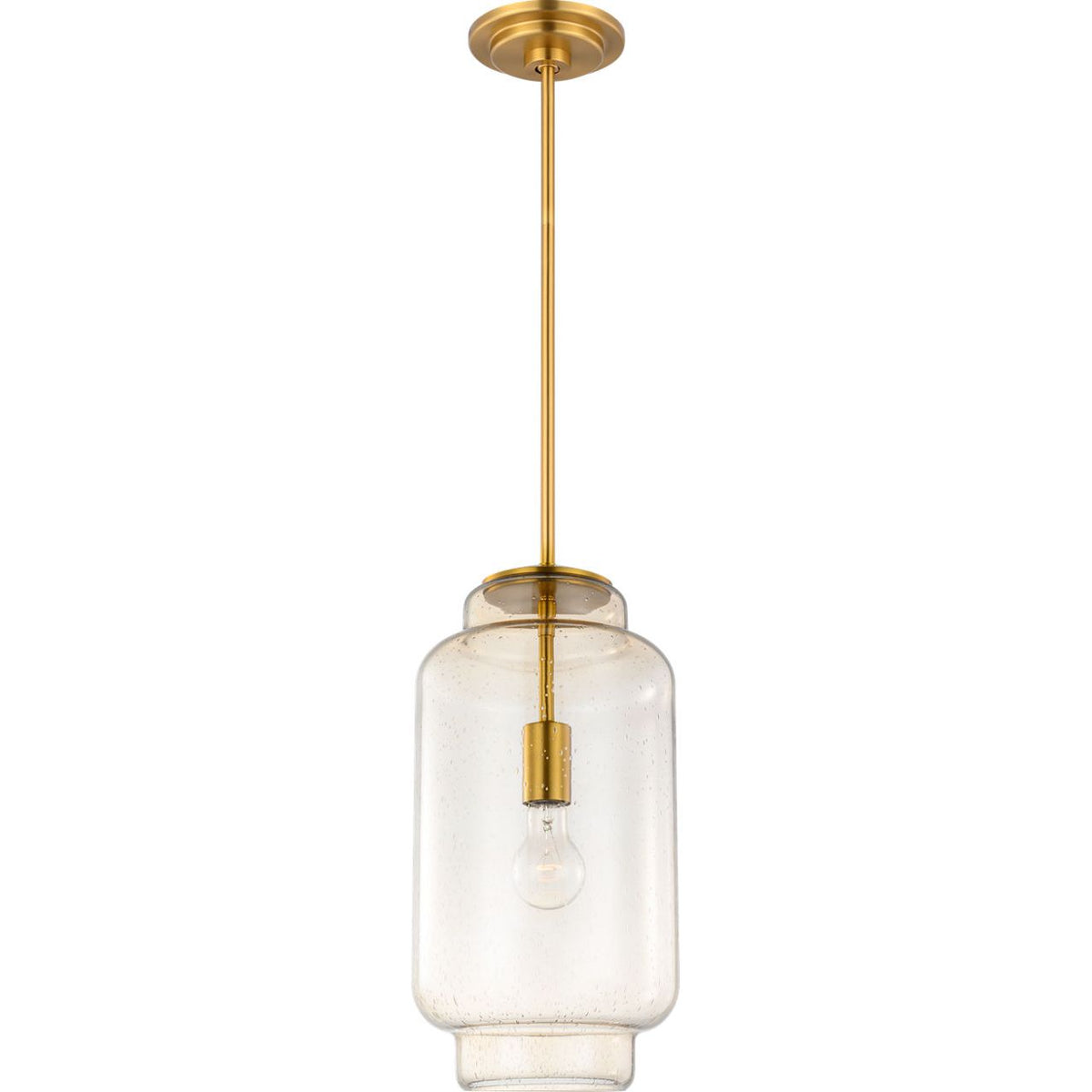 Confort visuel Studio Collection LXP1061BBS Nodier Suspension en laiton bruni
